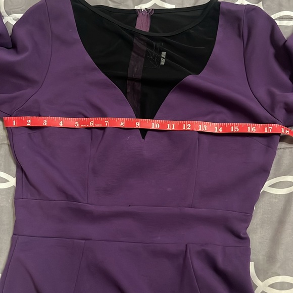 Pinup Girl Clothing x Elvira Wiggle dress! - Picture 5 of 7